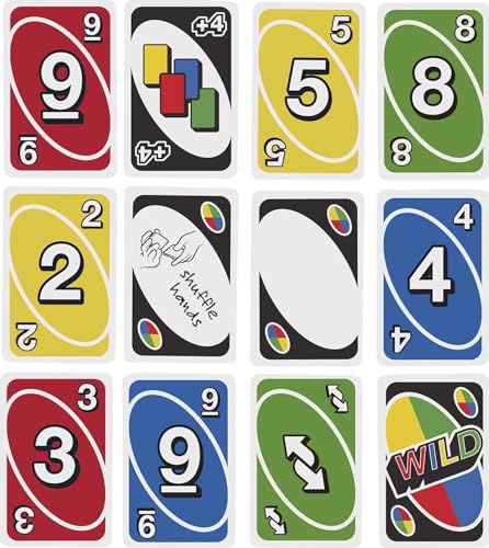Mattel Games UNO Card Game for Family Night with Cards Specially Designed for Left-Handed Players in Collectible Tin Box - style: UNO Left Hand