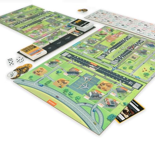 Airport Empire - Airport Tycoon Board Game | 2 Player Strategy Board Game for Adults, Teens & Tweens | Economic Board Game | Ages 10+ | 60-90 Min