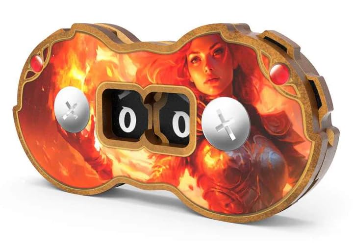 Green Stuff World Life Counters for Popular Tabletop Games (Red) - style: Red