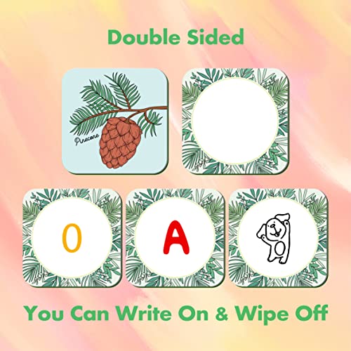 Hebayy Memory Matching Game, 72 PCS Grow A Garden Matching Cards for Toddlers 36 Designs Memory Cards Educational Toys for Preschool 4 5 6 Years Old - style: Garden