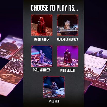 Ravensburger Star Wars Villainous - Power of The Dark Side Strategy Board Game - Join Darth Vader, Kylo Ren, and More in This Immersive Star Wars Universe Adventure - 2-4 Players - Ages 10+