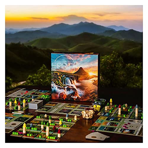Inside Up Games Earth | Board Game of the Year 2023 | Ecosystem Building, Card Drafting, Action Selection | Create Amazing Natural Synergies | 1 to 5 Players | 45 to 90 Minute | Age 13+