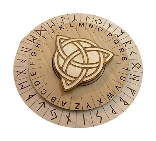 Creative Escape Rooms Egyptian Decoder and Runes Cipher Spy Kit