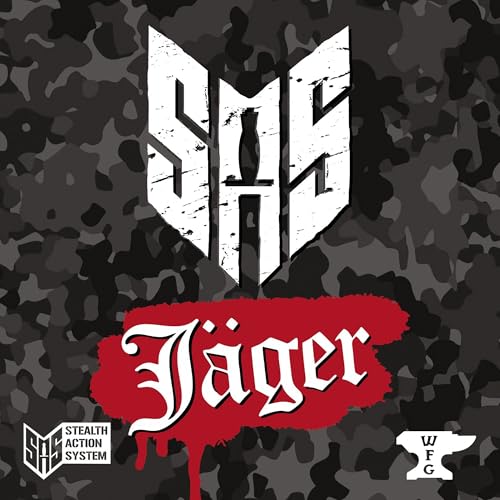 Word Forge Games: SAS Rogue Regiment - Jager Expansion - Strategy Board Game, WWII Stealth Action Game, Military Theme, Ages 14+, 1-4 Players, 60 Min - style: Jäger