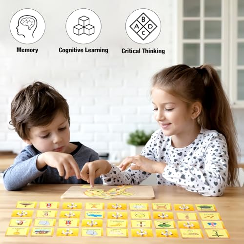Fuutreo 82 Pcs Christian Memory Matching Game Religious Bible Matching Card | Memory Game Concentration Cards for Adult and Holiday Party Religious Bible Educational Gifts Family Supplies - style: Bible