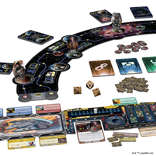 Asmodee Star Wars Outer Rim Board Game - Strategy Game, Fun Family Adventure for Teens & Adults, Ages 14+, 1-4 Players, 3-4 Hour Playtime
