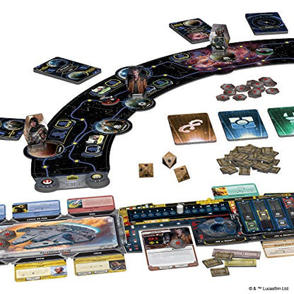 Asmodee Star Wars Outer Rim Board Game - Strategy Game, Fun Family Adventure for Teens & Adults, Ages 14+, 1-4 Players, 3-4 Hour Playtime