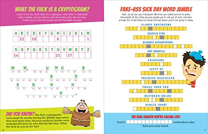 It's All F*cking Fun and Games (Profanity-littered word searches, crosswords, cryptograms, mazes, and more!)