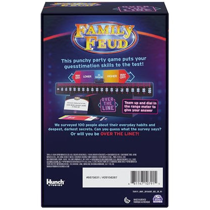 Spin Master Games Family Feud: Over the Line Adult Party Game - style: Ultimate Edition with 50 Bonus Questions