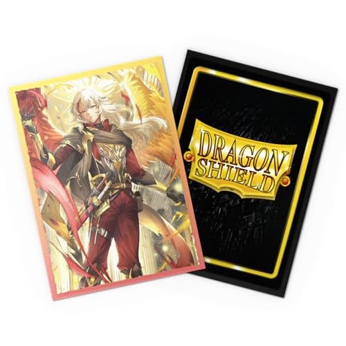 Dragon Shield | Grand Archive Matte Art Sleeves | 100 CT - Smooth & Tough Premium TCG Sleeves | Compatible with Pokemon, One Piece & Magic the Gathering | Azrael, Archangel of Materia - color: Azrael, Archangel of Materia