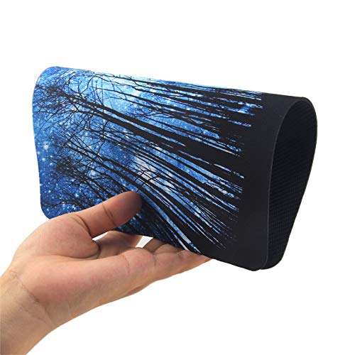 Non-Slip Rubber Base Mousepad for Laptop Computer PC Personality Desings Gaming Mouse Pad Mat 9.45 X 7.87 inch - color: Starry sky