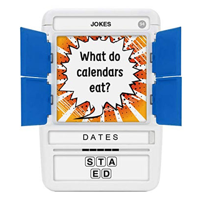 100 PICS Jokes Travel Game - Family Brain Teasers Pocket Puzzles for Kids and Adults POP08015 - style: Jokes