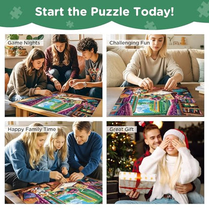 300 Pieces Puzzle for Adults, Corgi Study Book Jigsaw Puzzles for Kids Adults Seniors 300 Pieces, Glossy Sturdy Vibrant Puzzle 300 Piece, Challenging Jigsaw Puzzle Great Gift for Family Friends - style: Corgi