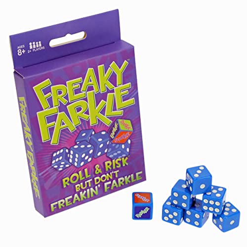 TDC Games Freaky Farkle Travel Dice Game - size: 5 x 3.75 x 0.75 inches