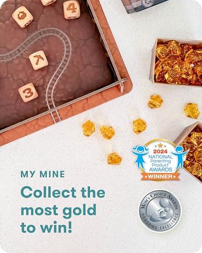 SimplyFun My Mine - Engaging Dice Based Probability & Strategy Game to Learn and Master Outcome Prediction, Fun Educational Experience for 2-6 Players, Suitable for Ages 6 and Up - style: My Mine