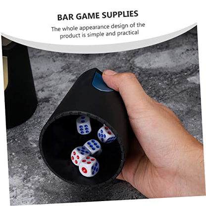 DECHOUS 1pc Plastic Dice Cup for Ktv and Party Games Compact and Lightweight Dice Storage Holder for Tabletop Fun for Family Gatherings and Indoor Entertainment