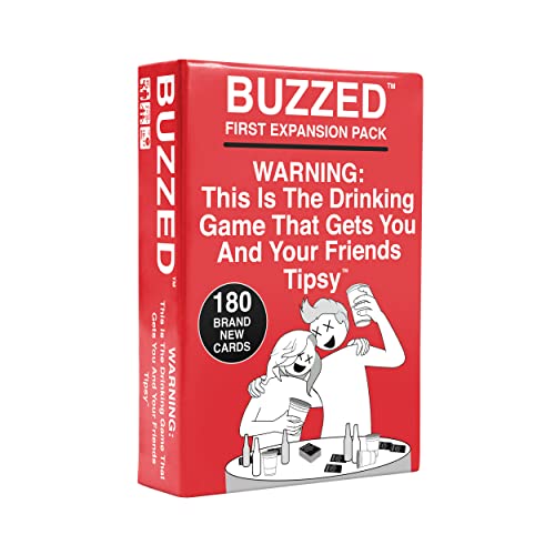 WHAT DO YOU MEME? Buzzed Expansion Pack #1, The Hilarious Adult Drinking Game, Perfect for Bachelor Party Fun, 180 Cards to Add to The Core Game - style: Buzzed Expansion