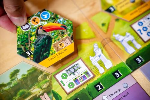 Capstone Games Sanctuary Animal-Themed Strategy Board Game | 1-5 Players