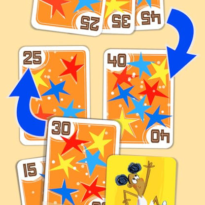 Melon Rind Jump 5, Math Game for Kids Learning Multiples of 5, Lively Basketball Themed Card Game, a Fun Math Activity for Boosting Confidence, Quick and Easy Screenless Fun, Ages 7+ - style: Multiples of 5
