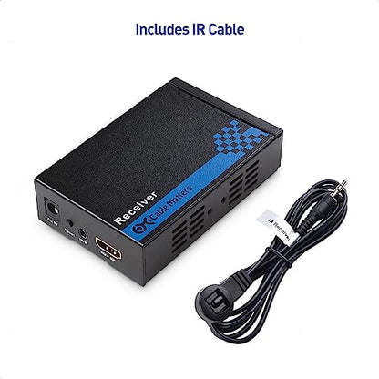Cable Matters Receiver Box for Wall Mount HDMI Extender, up to 300ft | TCP/IP, 1080p, 1-to-Many Setup, Model 103002R, Compatible with Model 103002 - style: Additional Receiver