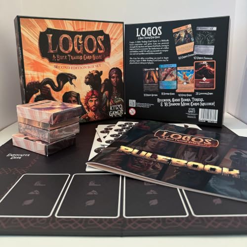 Logos Bible Trading Card Game Core Set (2nd Edition) | Cooperative Expandable/Collectible Card Game for Adults and Teens Ages 10+ 1-4 Players Average Playtime 15-45 Minutes