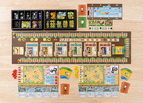 Capstone Games Ark Nova Zoo Management Strategy Board Game for 1-4 Players | Card Drafting, Zoo Building, Hand Management Game with High Replayability - style: Ark Nova
