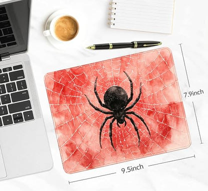 Customized Watercolor Spider Mouse Pad, Office Desktop Computer Mouse Pad | High Density Smooth Surface, Anti Slip Rubber Bottom Stable And Not Displaced, Exquisite Lock Edge Wear-Resistant And Durable - color: Spider Mouse Pad