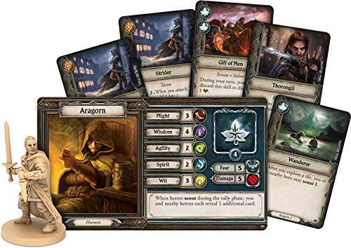 Asmodee The Lord of the Rings Journeys in Middle-Earth Board Game - Epic Cooperative Adventure Game for Kids and Adults, Ages 14+, 1-5 Players, 60+ Minute Playtime | Cooperative adventure, 1-5 players, ages 14+, 60+ minute playtime