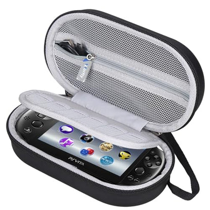 worfty Storage Case for PS Vita 1000/2000, Carrying Bag Compatible with PSVita PS Vita Slim Travel Bag(Case Only) (Game Start (Black))
