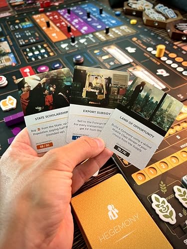 Hegemony: Lead Your Class to Victory - Unique Asymmetric Card Driven Game, Political Economic Board Game, Ages 14+, 2-4 Players - style: Base Game