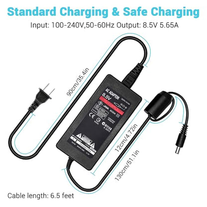 Power Supply for PS2, AC Adapter Charger Cable Cord for Sony PlayStation 2 PS2 Slim A/C 70000 Console