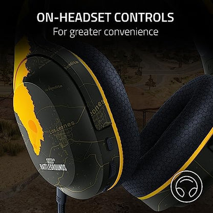 Razer Barracuda X Wireless Gaming & Mobile Headset (PC, PlayStation, Switch, Android, iOS): 2.4GHz Wireless + Bluetooth - Lightweight - 40mm Drivers - Detachable Mic - 50 Hr Battery - PUBG Edition - color: PUBG Edition, size: Standard, style: Barracuda X