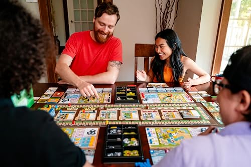 Capstone Games Ark Nova Zoo Map Pack 2 Strategy Board Game Expansion for 1–4 Players with Five Distinct Zoo Maps, Enhanced Gameplay, Strategic Variety, and Replayable Sessions | Ages 15+ | 60–90 Min - style: Zoo Map Pack 2