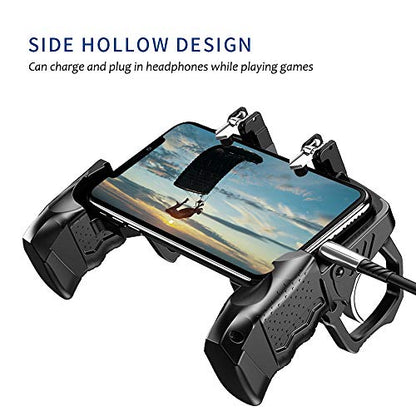 Newseego for Mobile Game Controller, Game Controller Gamepad with L1R1 Trigger for Sensitive and Aim Trigger Controller for Android & iOS for Rules of Survival