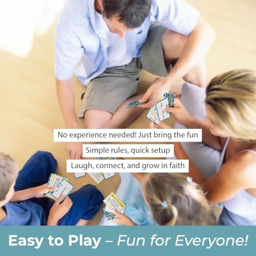 African American Expressions Church Flow – 2-in-1 Christian Card Game for Family Fun – Fill in the Blank & Act it Out Charades Experience – Perfect for Game Nights, Church Retreats & Gatherings