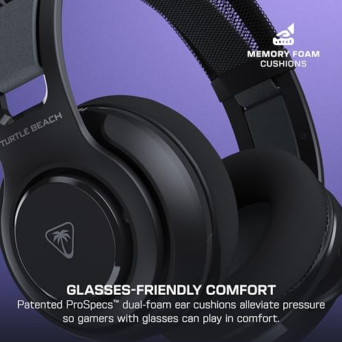 Turtle Beach Atlas 200 Wired Multiplatform Gaming Headset for PC, Xbox, PS5 | PlayStation, 50mm Drivers, 24-bit High-Fidelity Audio, PC USB Splitter, Waves 3D Audio, Flip-to-Mute Mic, Memory Foam, Black