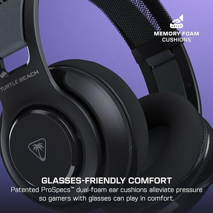 Turtle Beach Atlas 200 Wired Multiplatform Gaming Headset for PC, Xbox, PS5 | PlayStation, 50mm Drivers, 24-bit High-Fidelity Audio, PC USB Splitter, Waves 3D Audio, Flip-to-Mute Mic, Memory Foam, Black