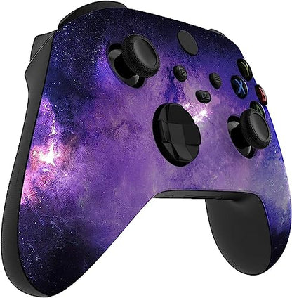 Microsoft Xbox Series X/S Wireless Bluetooth Controller Xbox Series Custom Soft Touch Galaxy Compatible with Xbox One - color: Galaxy