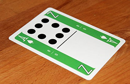 Flex Deck Playing Cards 3 in 1 Travel Game Deck with Card Games Domino Play and Word Games Compact Family Game for Camping Road Trips Classroom and Game Night