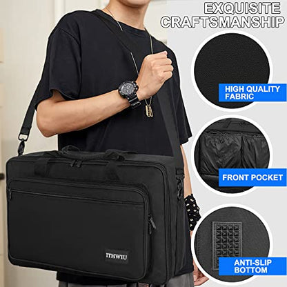 Padded DJ Controller Case for DDJ FLX4, DDJ SB SB3 400 RB, Hercules DJ Control Inpulse 300, L 20.5 X W 12.5 X H 2.75 inches, Black - size: 20.5 X 13 X 2.8 Inch