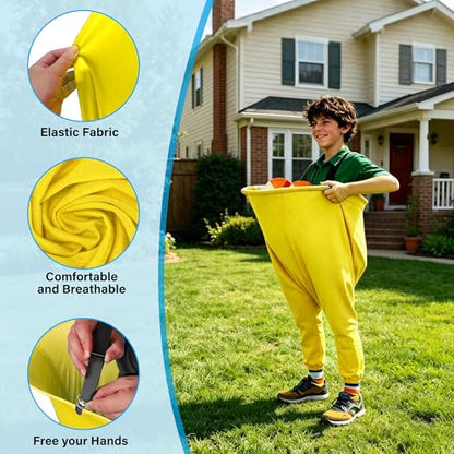 24Pcs Granny Pants Yard Game Funny Field Day Outdoor Games for Adults Kids and Family Gaint Pant Set for Brithday Party Tossing Games Activities for Groups - size: 4 Small