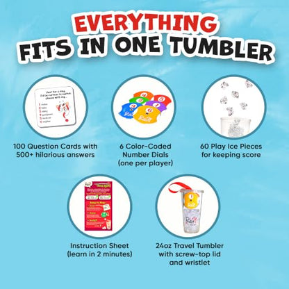 Really?! Games You Think You Know Me Fun Family Card Game for Adults Teens and Kids, 100 Question Cards with 500 Answers, Guessing Game with Number Dials and Score Keeping