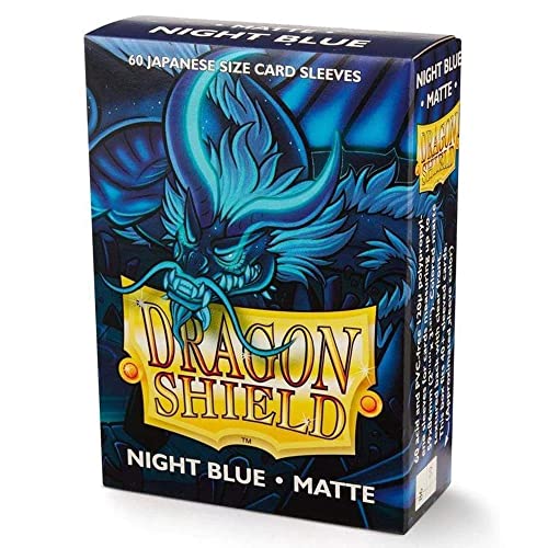 Dragon Shield Matte Mini Japanese Yellow 60 ct Card Sleeves Individual Pack