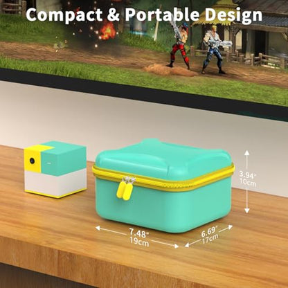 Carrying Case Compatible with Nex Playground Active Play System, Video Game Console Storage Holder Bag with Custom Slots for Device, Adapter, Remote Control and Accessories Organizer