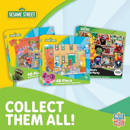 MasterPieces Puzzle Set - 4-Pack 24 Piece Jigsaw Puzzle for Kids - Sesame Street 4-Pack - 8"x10" - style: Sesame Street