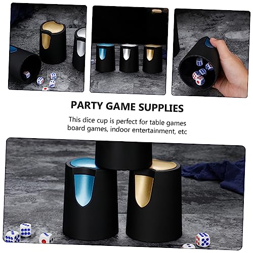 1pc Plastic Dice Cup Dice Storage Container Bar Game Supplies for Entertainment Cup