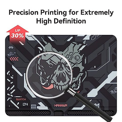 GeekShare Halloween Protective Case Slim Cover Case Compatible with Nintendo Switch and Joy-Con - Shock-Absorption and Anti-Scratch - Skull
