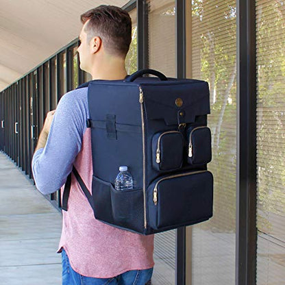 ENHANCE Tabletop Board Game Backpack + Board Game Bands - Bundle