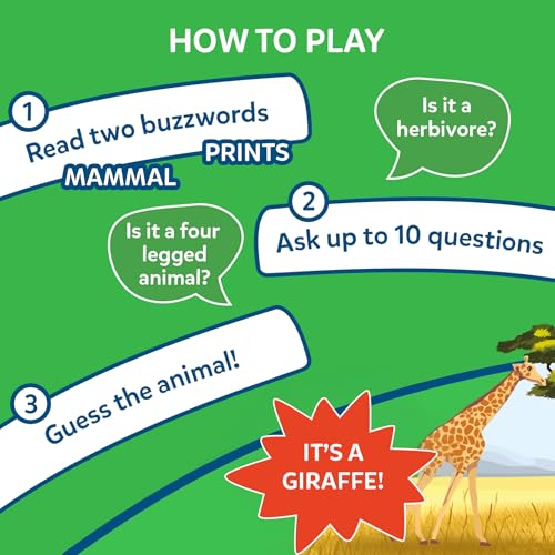 Skillmatics Guess in 10 Travel Game – Animal Planet, Gift for Boys & Girls | Educational Cards, Family Trivia Game, Travel Toy & STEM Board Game, Screen-Free Fun, Kids Ages 6, 7, 8, 9 and Up - style: 1. Animal Planet
