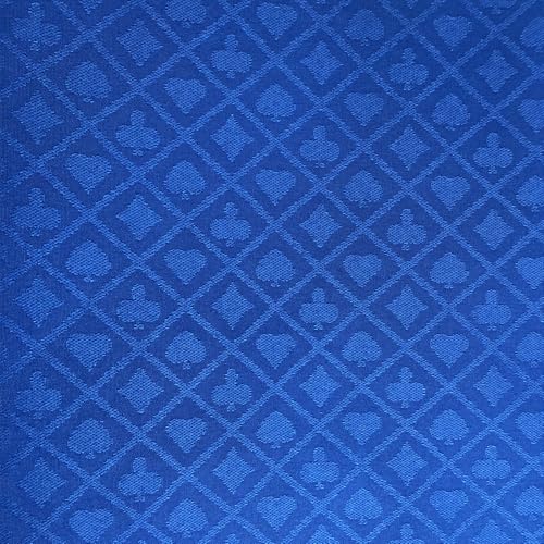 Speed Cloth Poker Table Fabric - 108X60 Inch Section of Casino Card Game Table Felt Top Cover Accessories - Blue - color: Blue